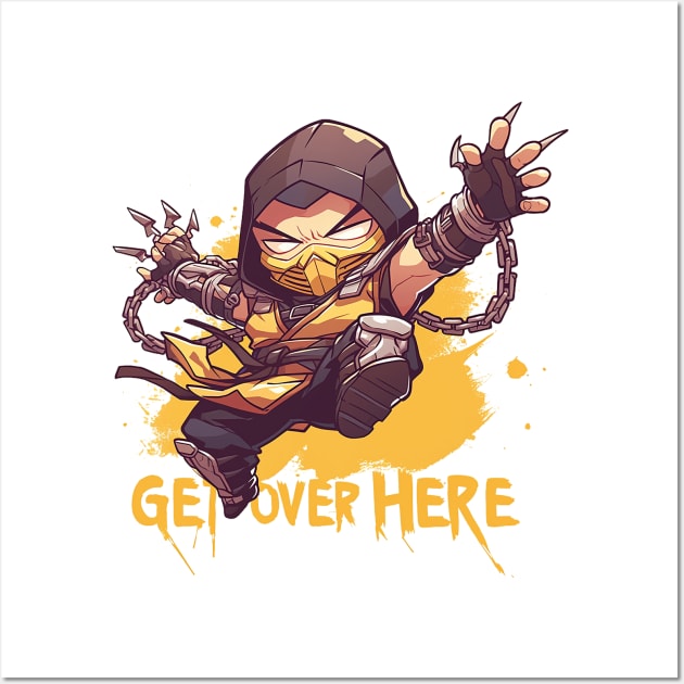 get over here Wall Art by StevenBag